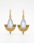 Asha Moonstone Earrings