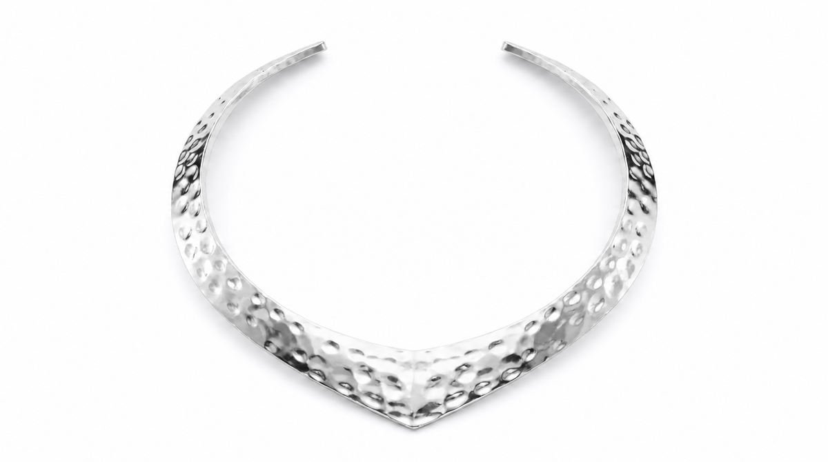Aarya Silver Choker