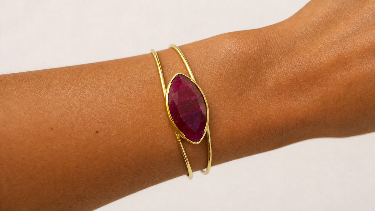 Sana Ruby Bangle