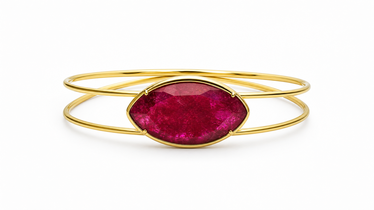 Sana Ruby Bangle