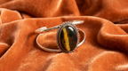 The Raja Tigers Eye Bangle