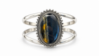 The Raja Tigers Eye Bangle