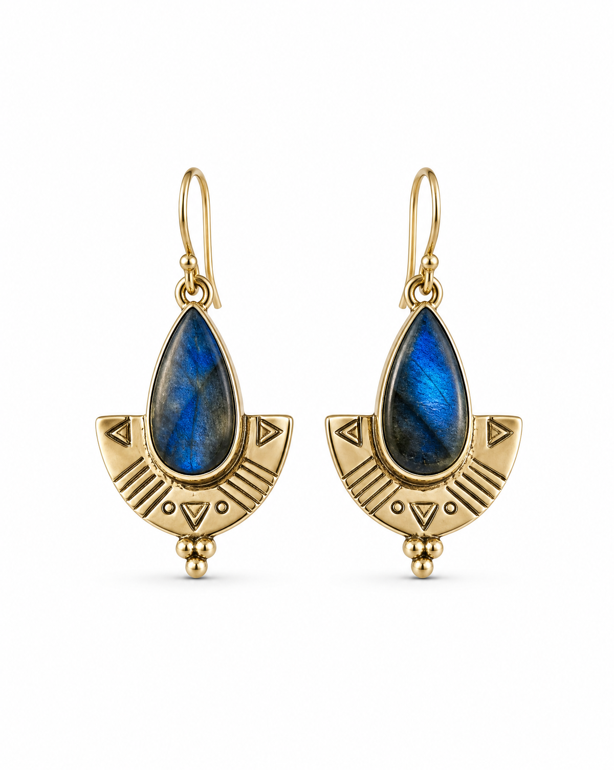 Asha Labradorite Earrings