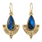 Asha Labradorite Earrings