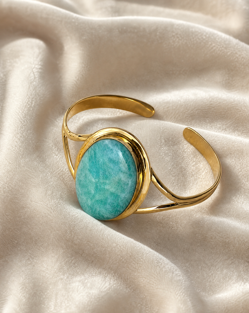 Aarya Amazonite Bangle