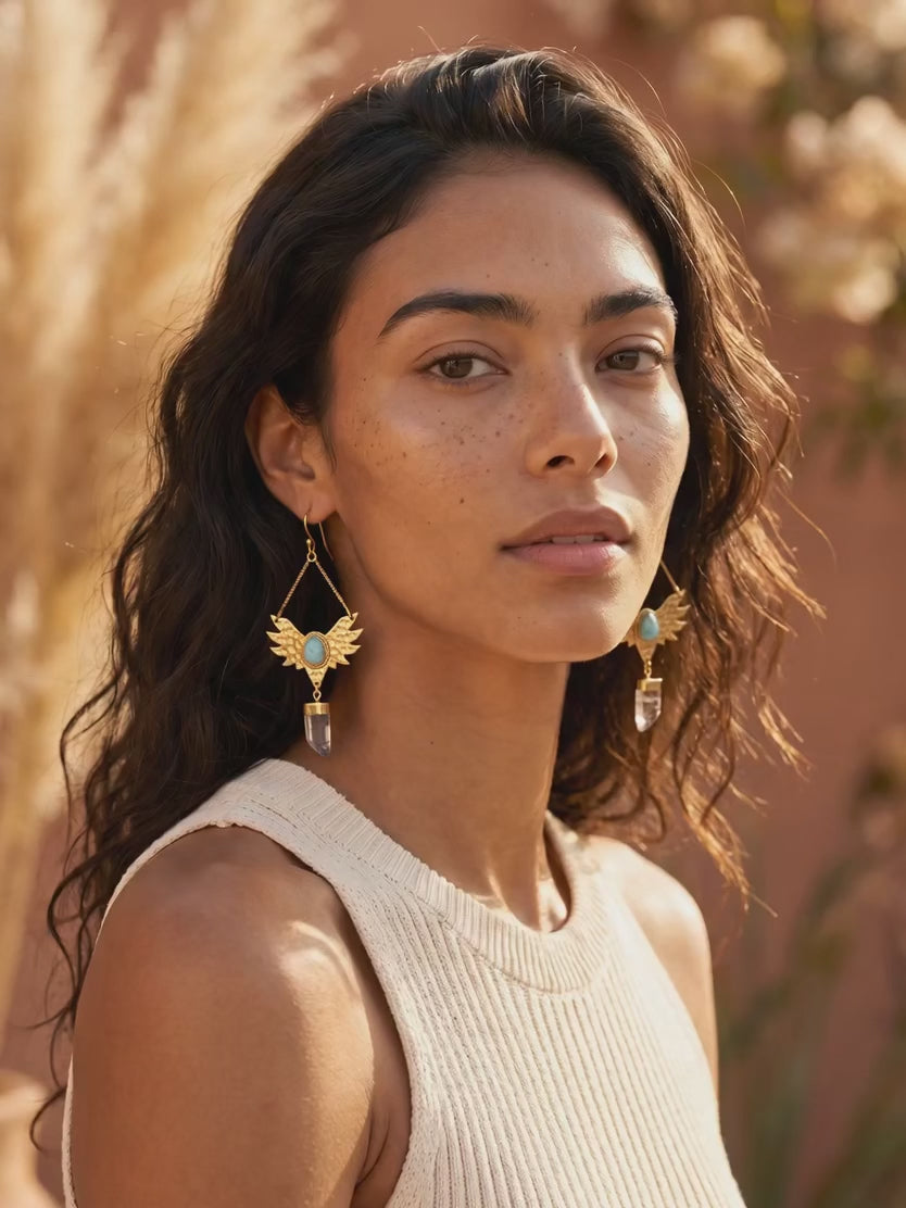 Kismet Amazonite Earrings